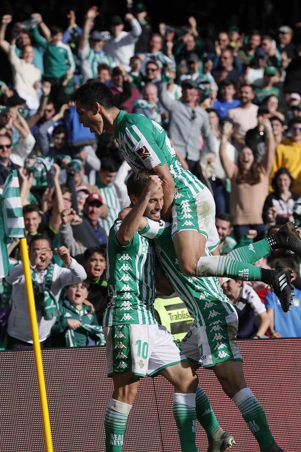 En imágenes, la victoria del Real Betis ante la Real Sociedad en el Villamarín