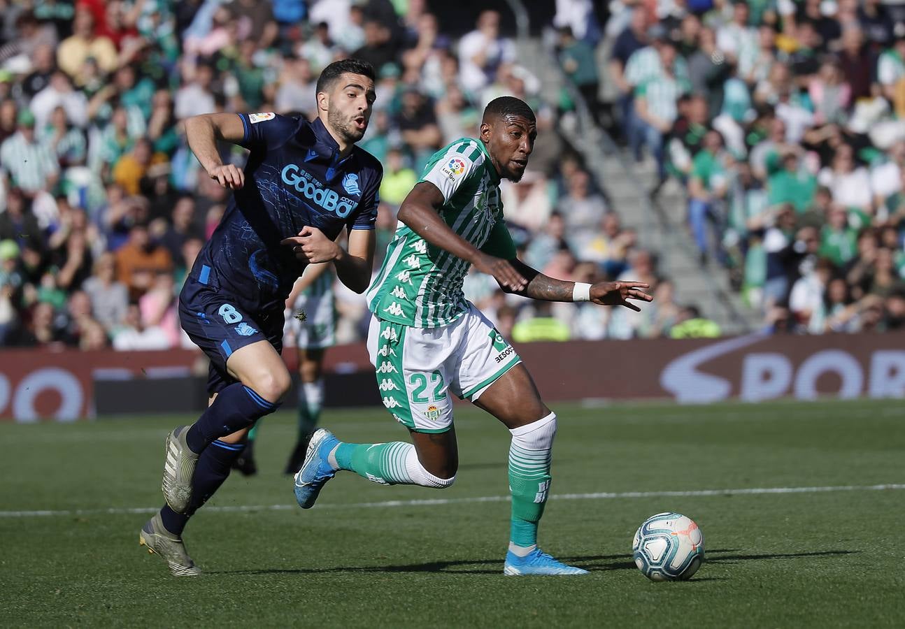 En imágenes, la victoria del Real Betis ante la Real Sociedad en el Villamarín