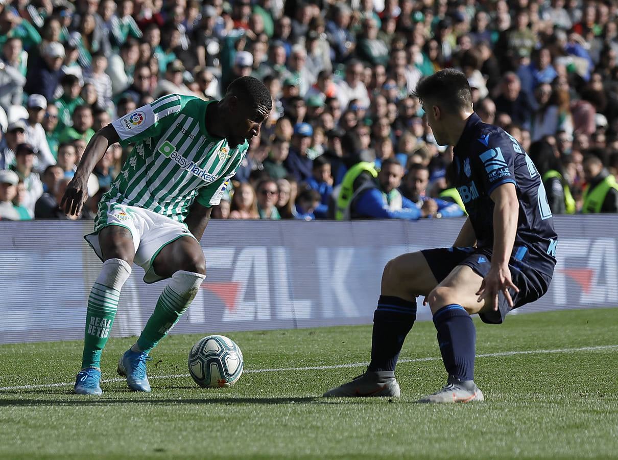 En imágenes, la victoria del Real Betis ante la Real Sociedad en el Villamarín