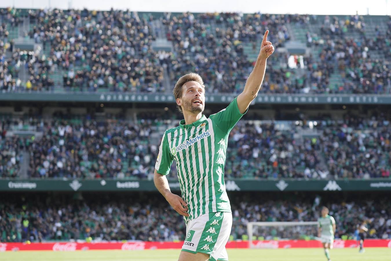 En imágenes, la victoria del Real Betis ante la Real Sociedad en el Villamarín