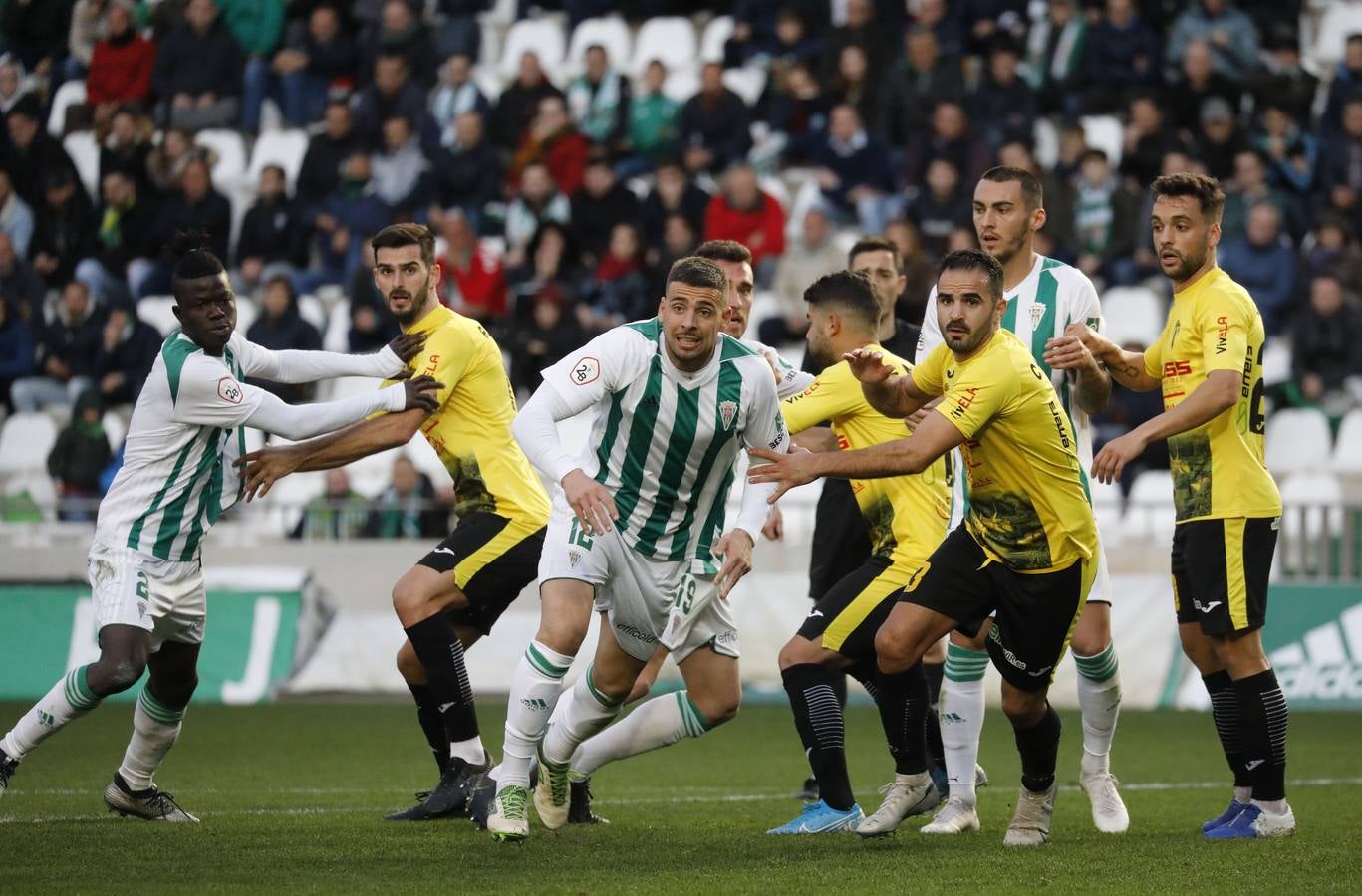 Las mejores jugadas del Córdoba CF-Villarrubia, en imágenes