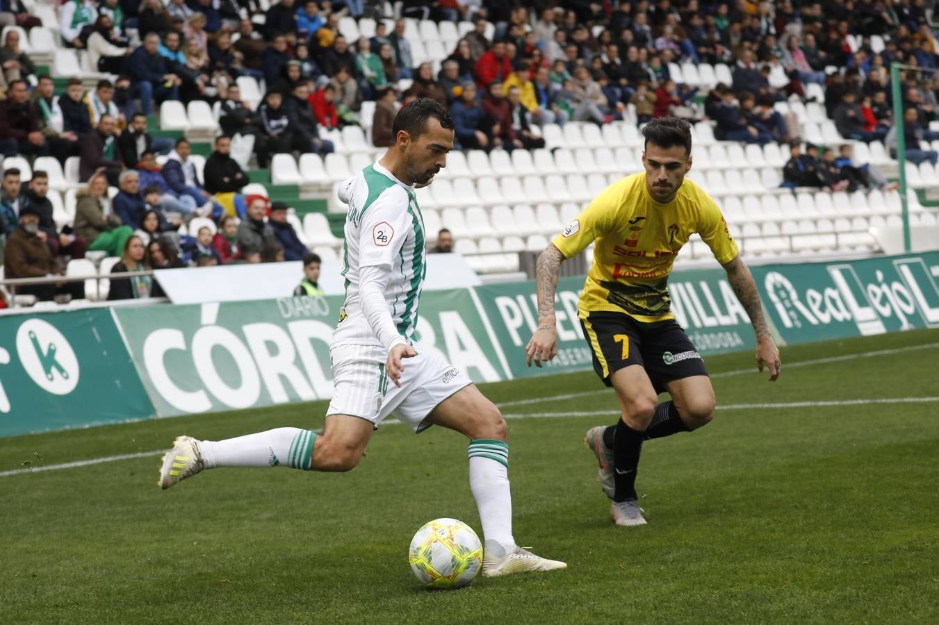 Las mejores jugadas del Córdoba CF-Villarrubia, en imágenes