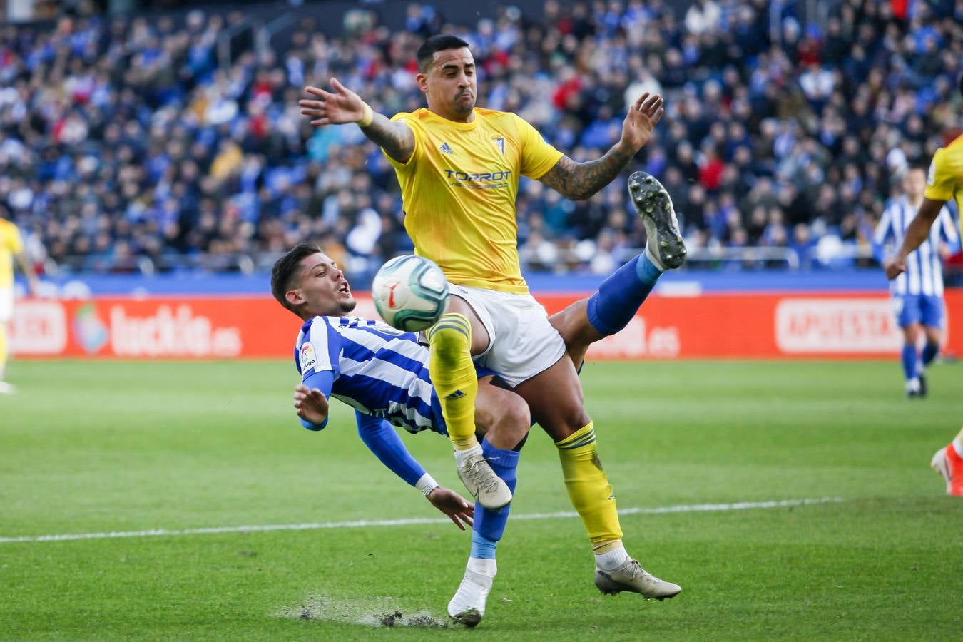 Partido Deportivo-Cádiz (1-0)