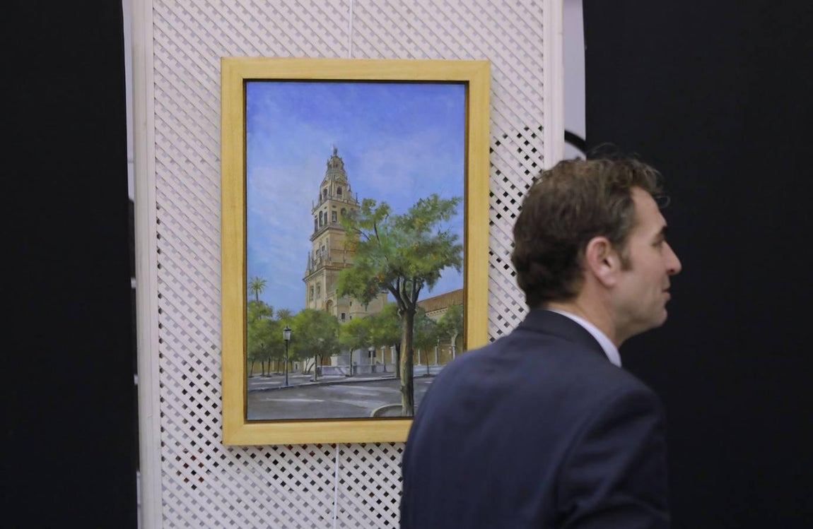 La exposición de José María Puerta en el Círculo de Córdoba, en imágenes