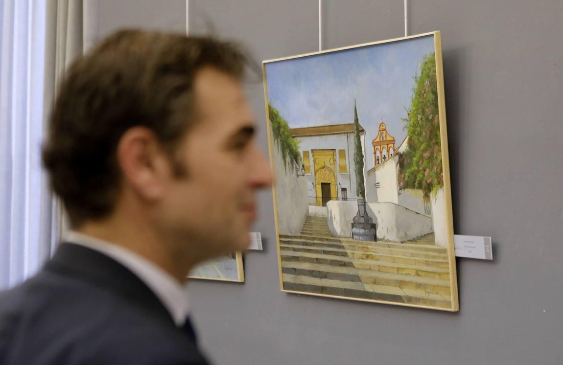 La exposición de José María Puerta en el Círculo de Córdoba, en imágenes