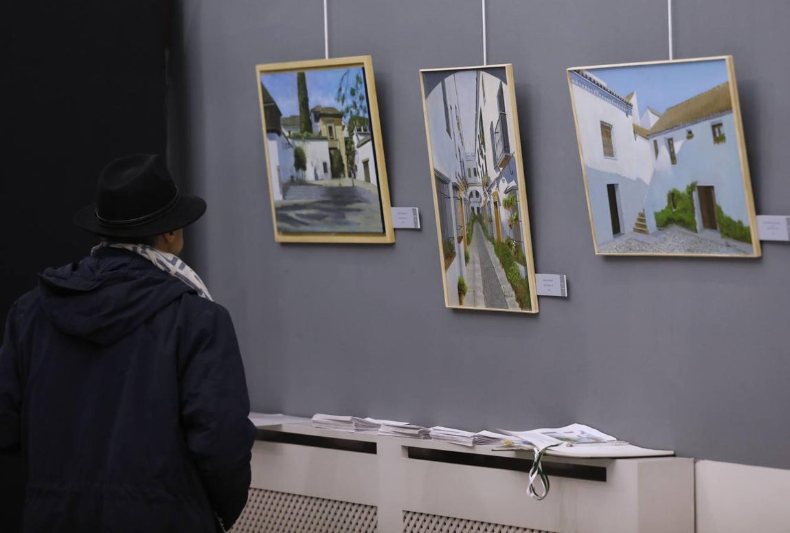 La exposición de José María Puerta en el Círculo de Córdoba, en imágenes