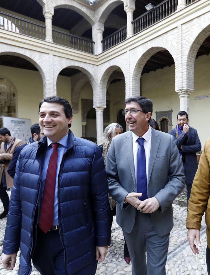 La presentación de las obras del Palacio de Congresos de Córdoba, en imágenes