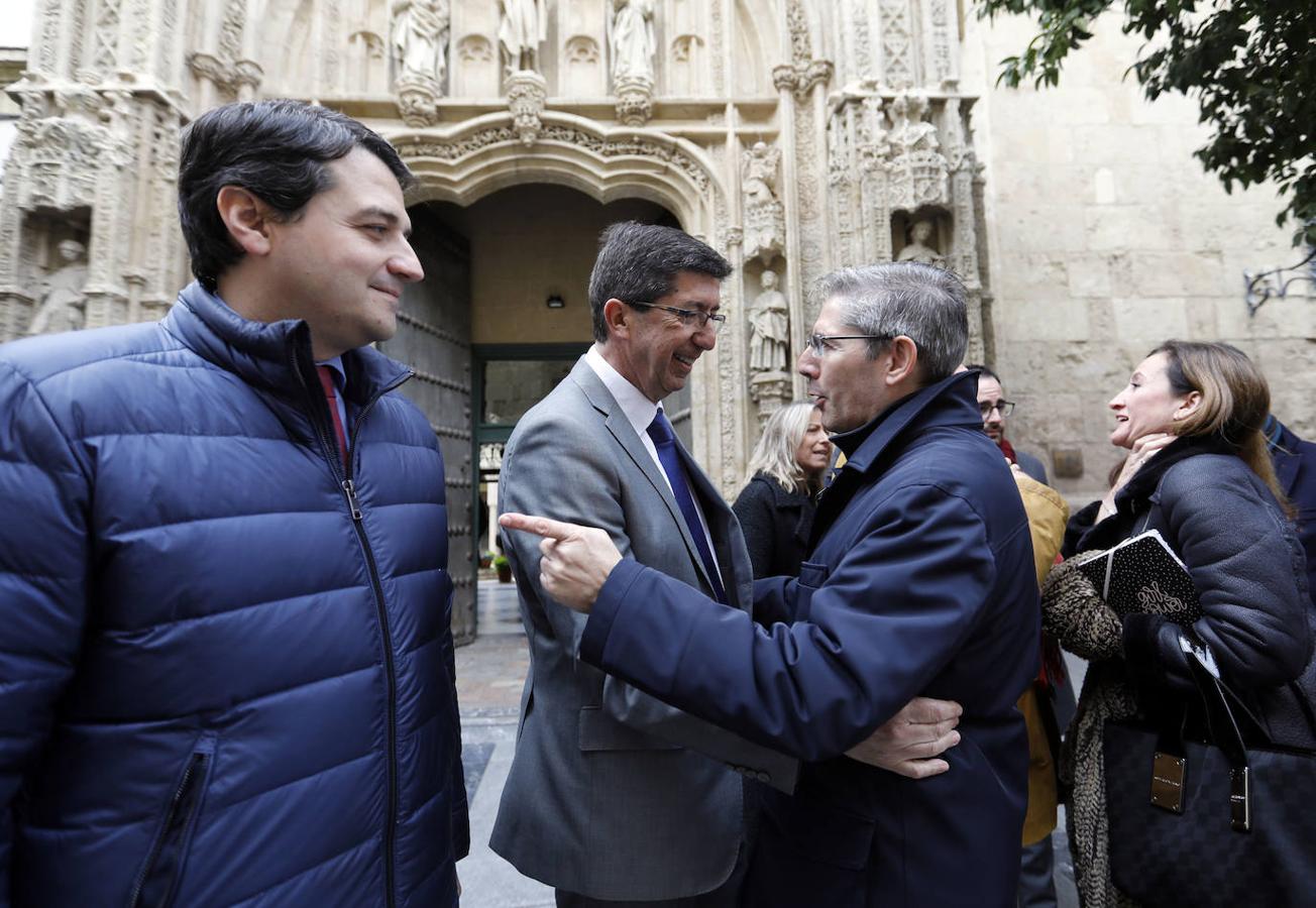 La presentación de las obras del Palacio de Congresos de Córdoba, en imágenes