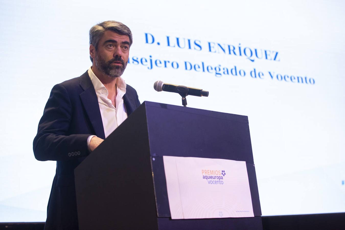 El consejero delegado de Vocento, Luis Enríquez. 