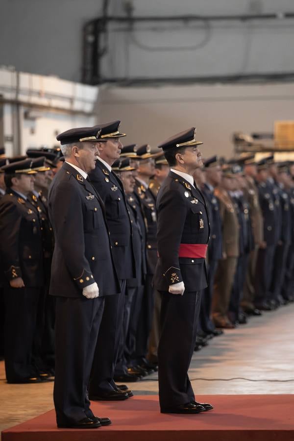 El coronel José Zamorano Bueno, nuevo jefe del acuartelamiento aéreo de Tablada