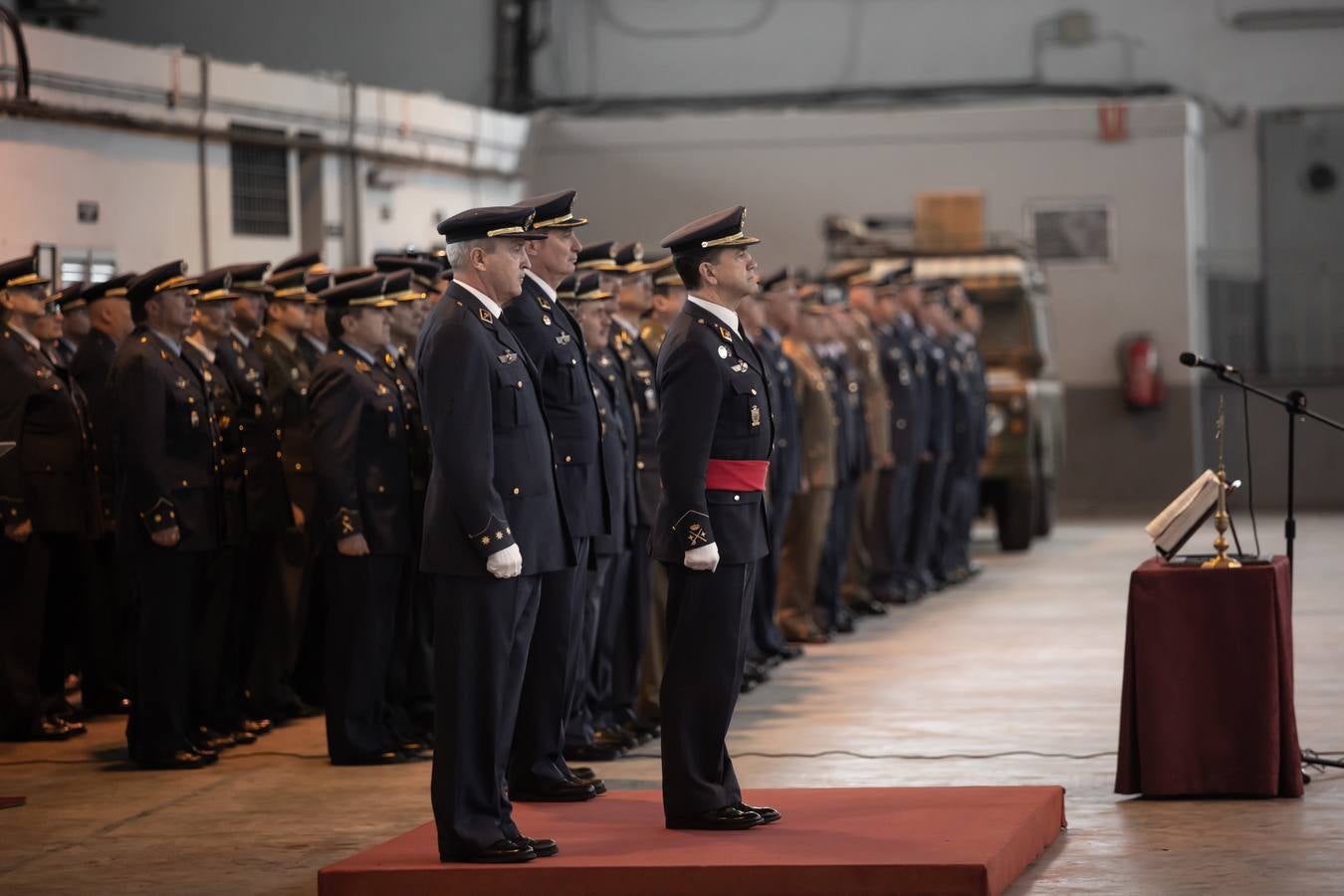 El coronel José Zamorano Bueno, nuevo jefe del acuartelamiento aéreo de Tablada