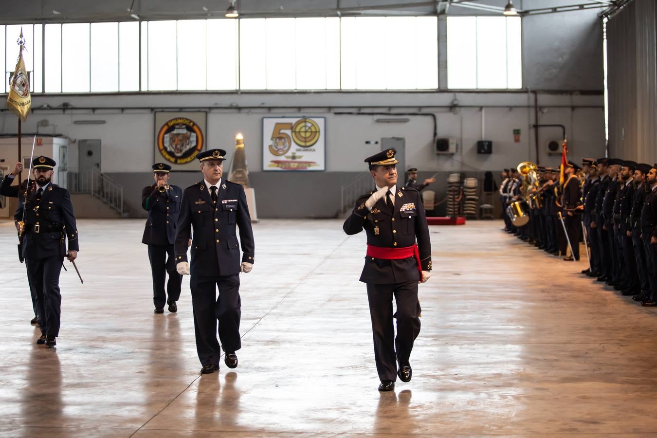 El coronel José Zamorano Bueno, nuevo jefe del acuartelamiento aéreo de Tablada