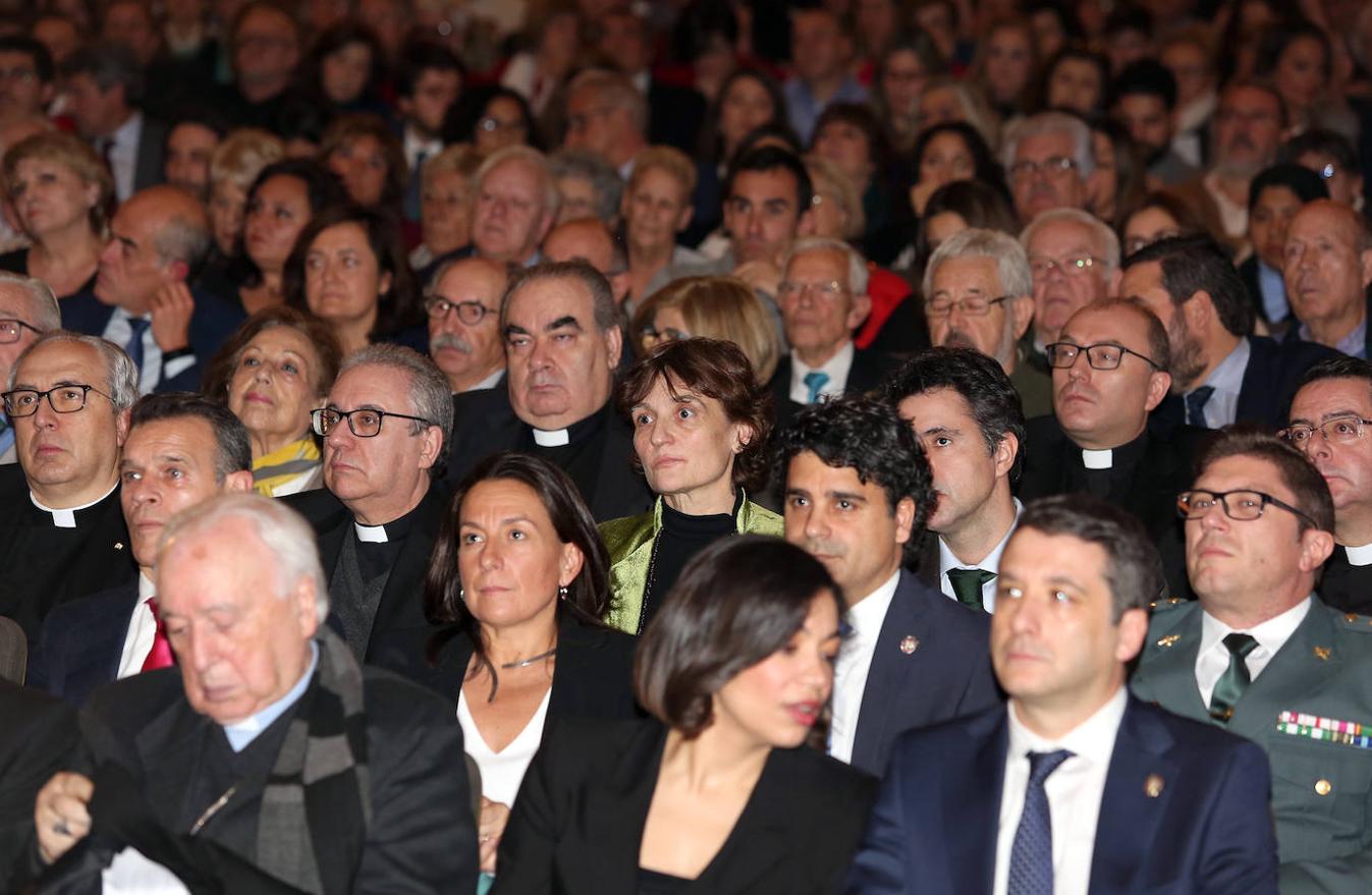 Todos los premiados en el acto de San Ildefonso