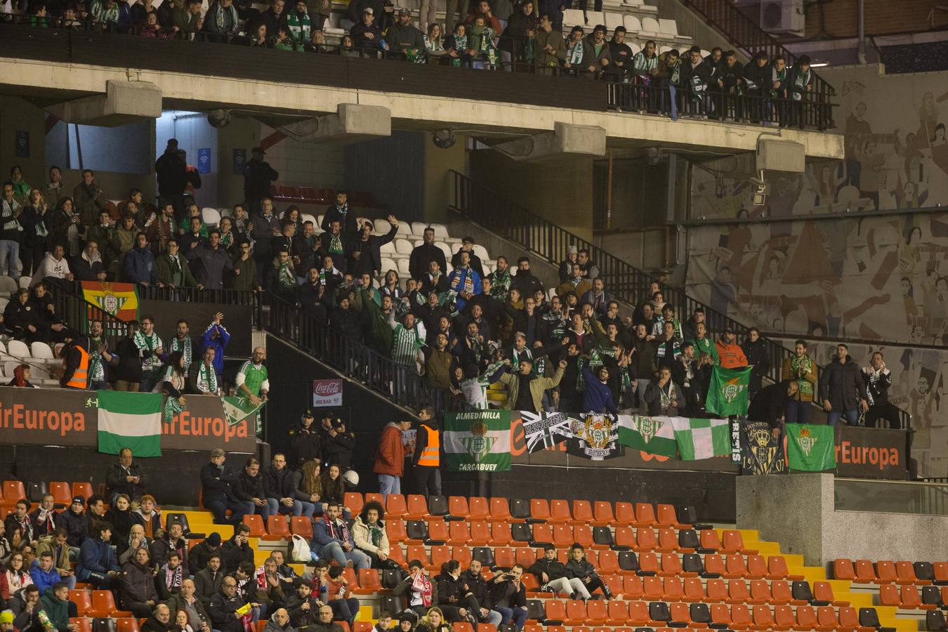 En imágenes, la eliminación del Betis ante el Rayo en la Copa del Rey