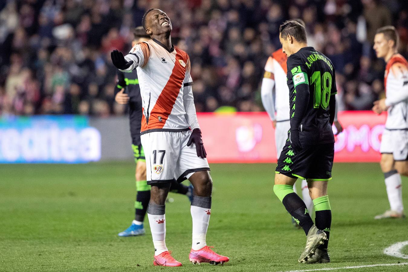 En imágenes, la eliminación del Betis ante el Rayo en la Copa del Rey