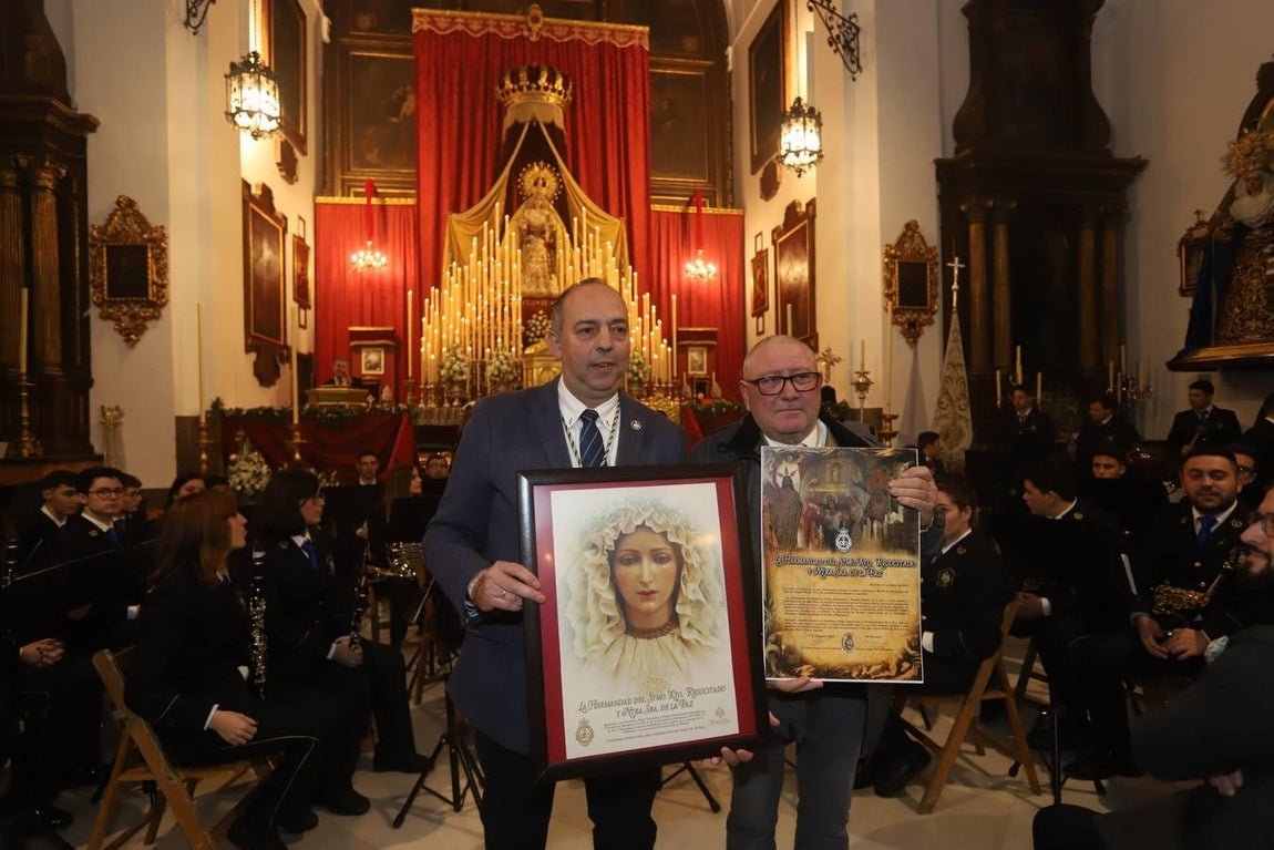 El estreno de la marcha de la coronación de la Paz de Córdoba, en imágenes