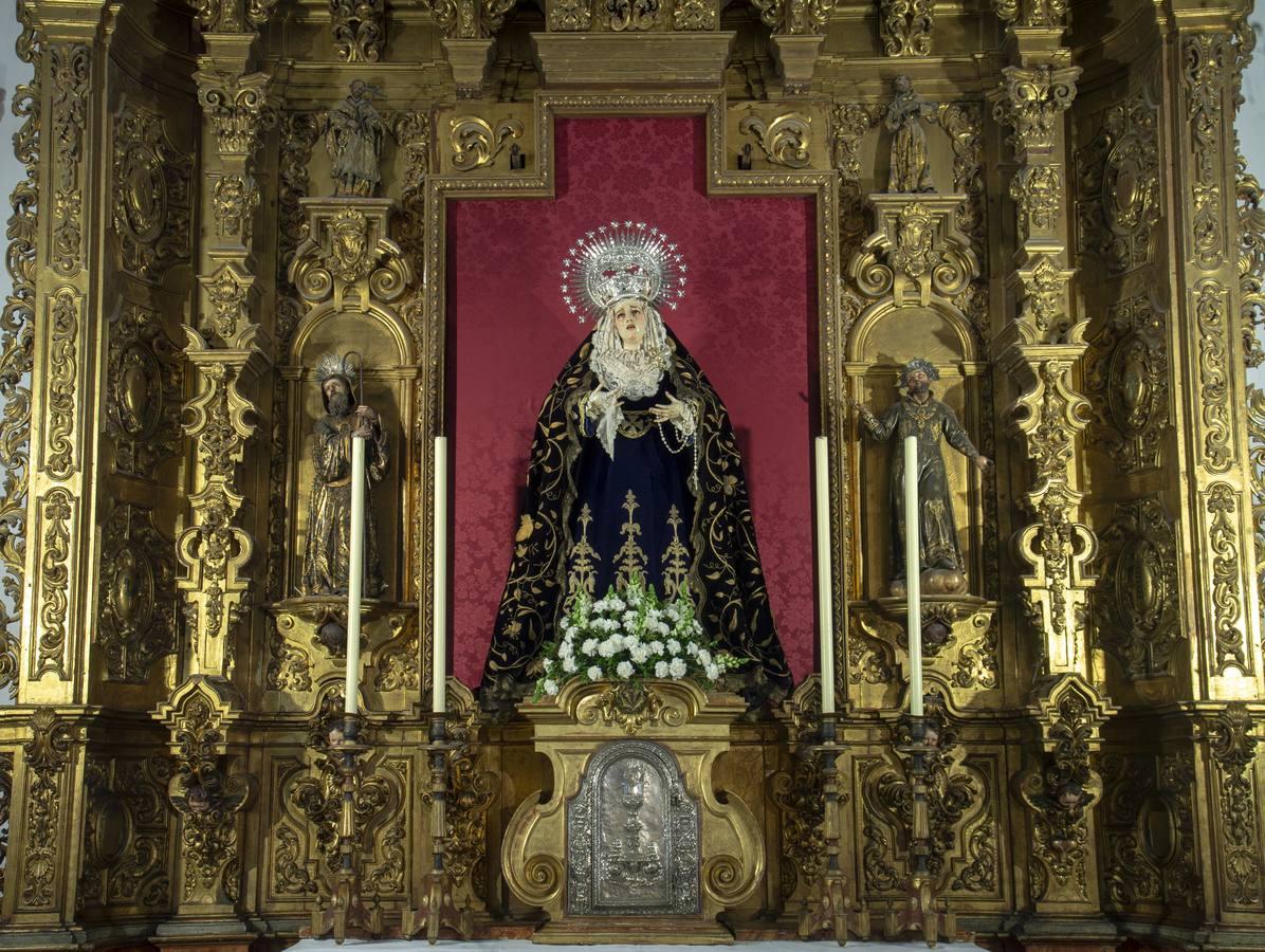 El regreso de la Virgen de los Dolores de Santa Cruz