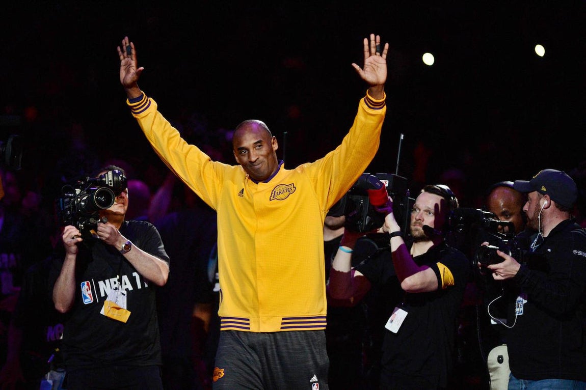 La carrera de Kobe Bryant, en imágenes