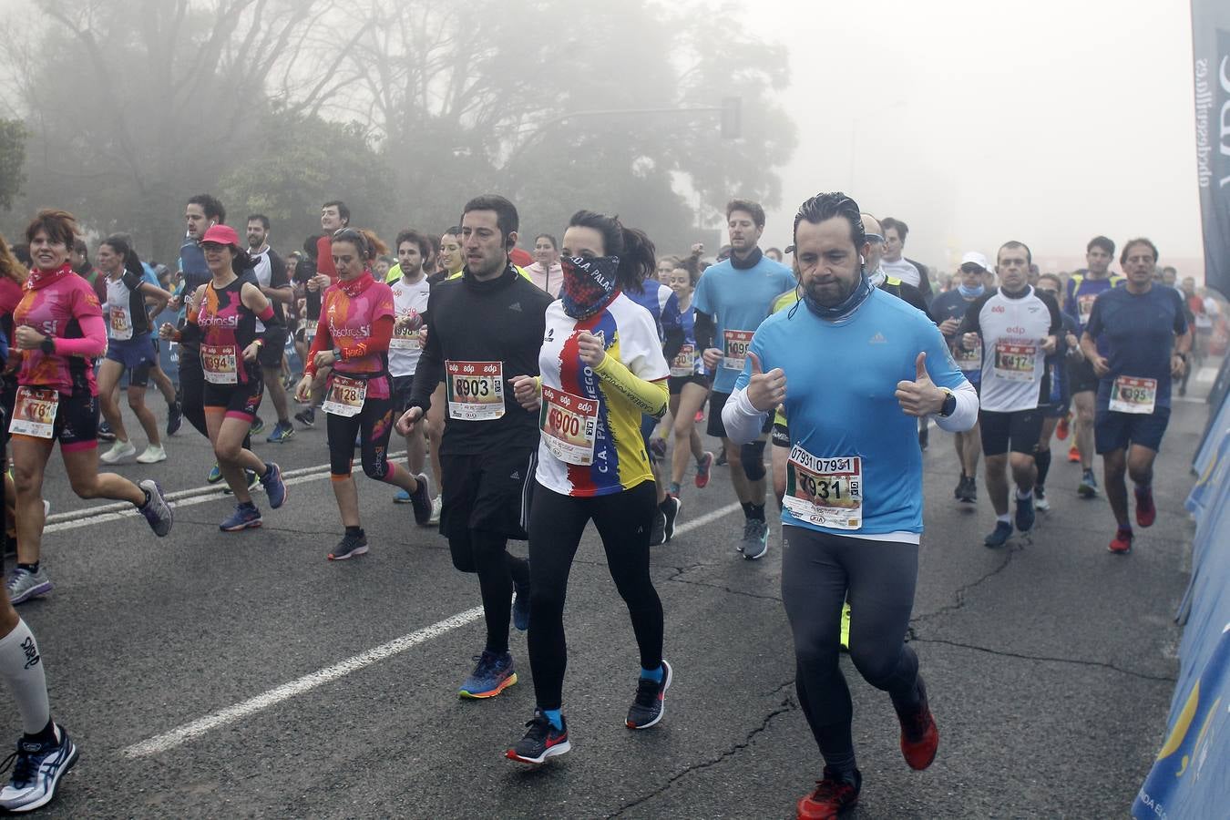 ¿Has corrido la Media Maratón de Sevilla? ¡Búscate aquí! (I)