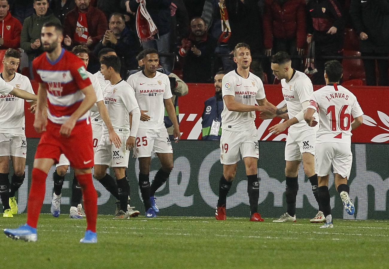 En imágenes, la victoria del Sevilla ante el Granada