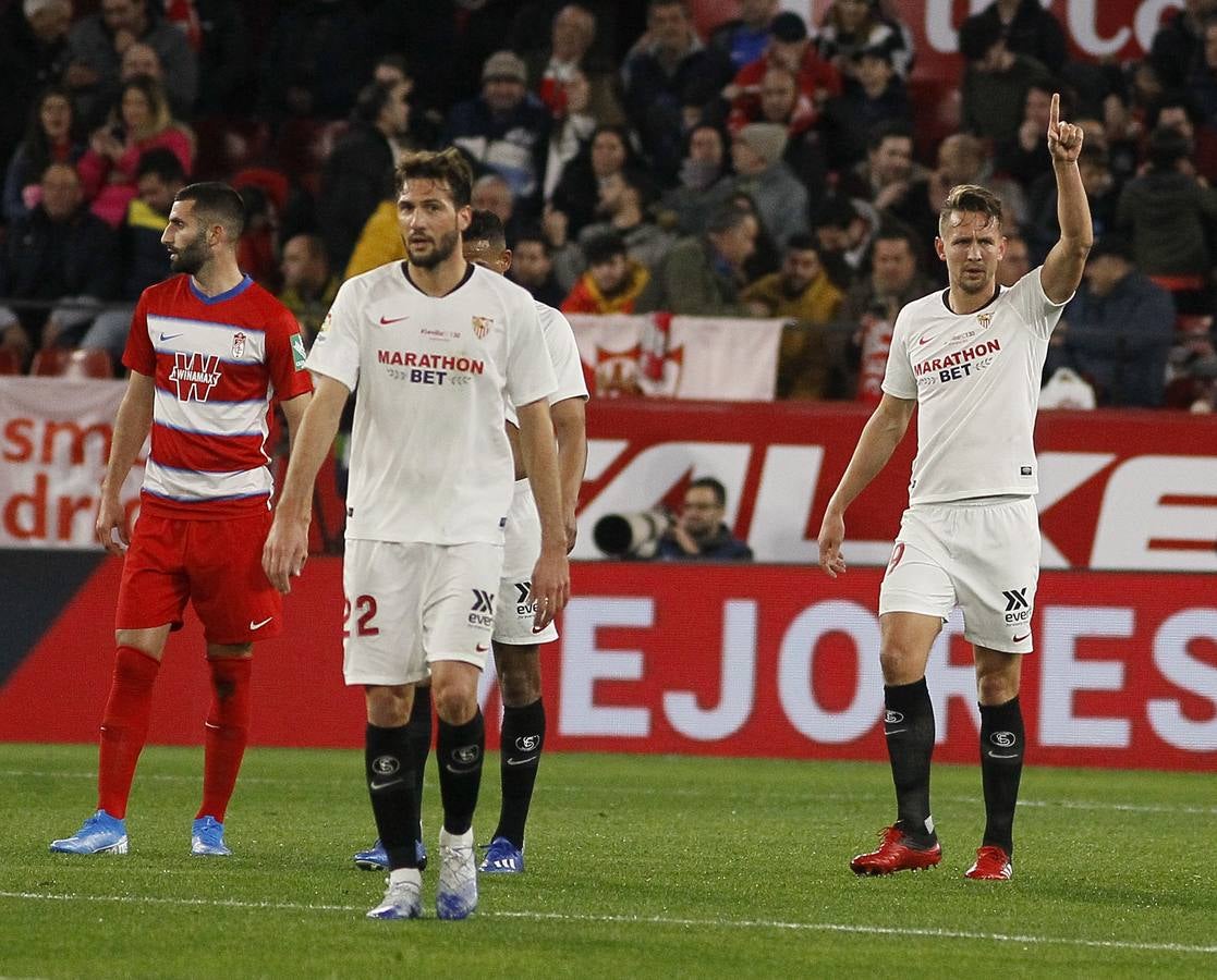 En imágenes, la victoria del Sevilla ante el Granada