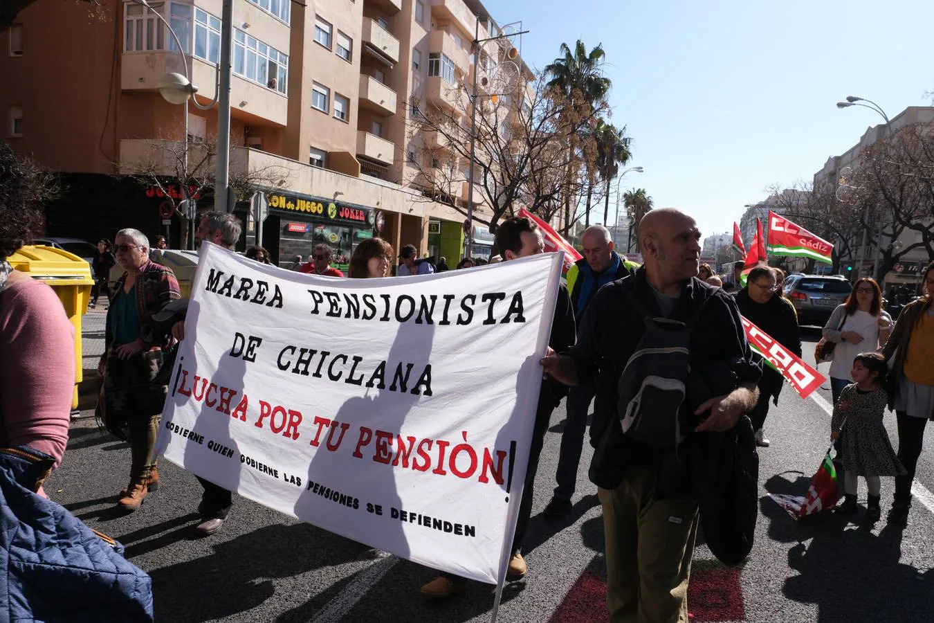 FOTOS: Manifestación en defensa de la sanidad pública en Cádiz