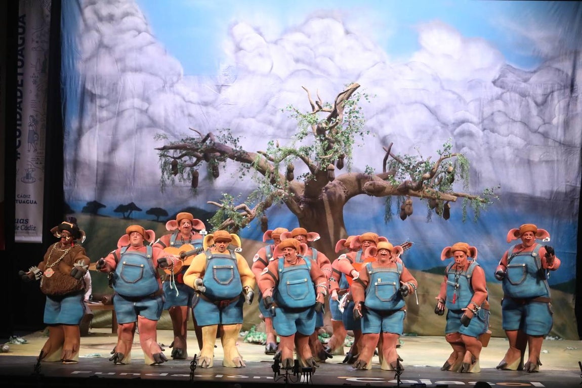 FOTOS: Chirigota &#039;Me lo vas a comé to&#039; en el COAC 2020