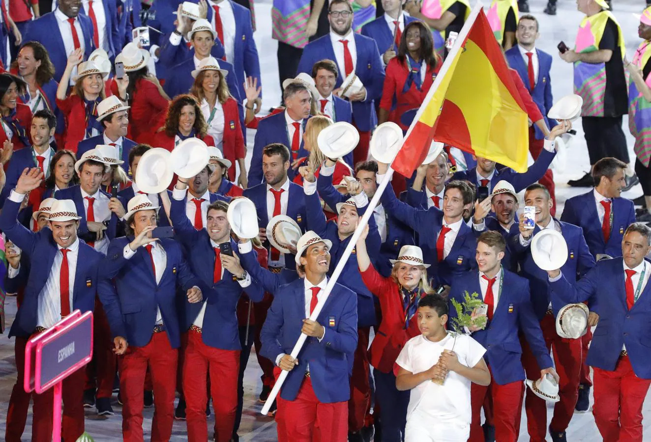 Los abanderados de España en los Juegos Olímpicos
