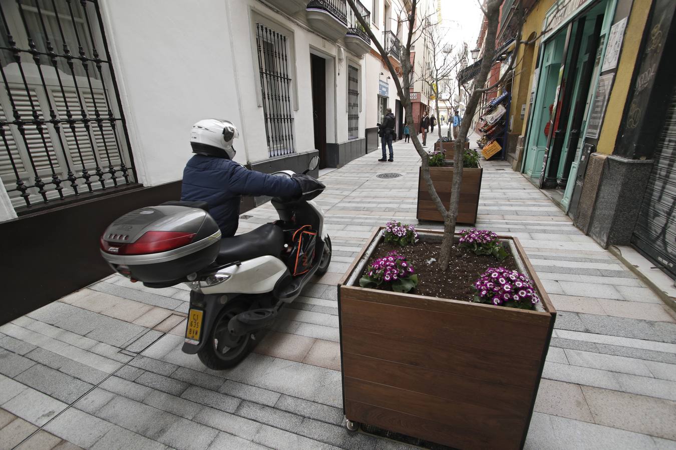 La «nueva» calle Baños, en imágenes