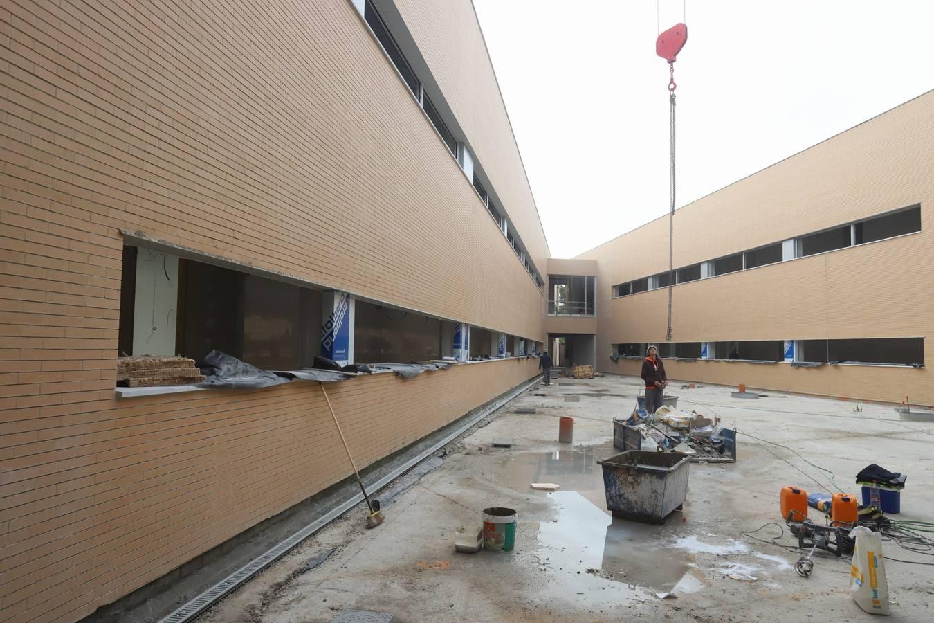 Las obras del Colegio de Turruñuelos, en imágenes