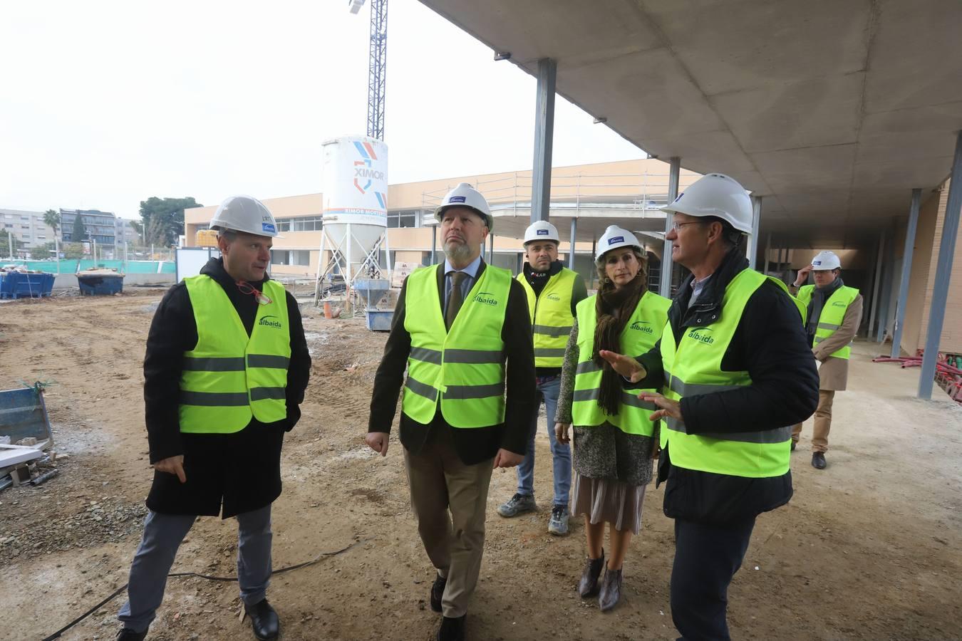 Las obras del Colegio de Turruñuelos, en imágenes