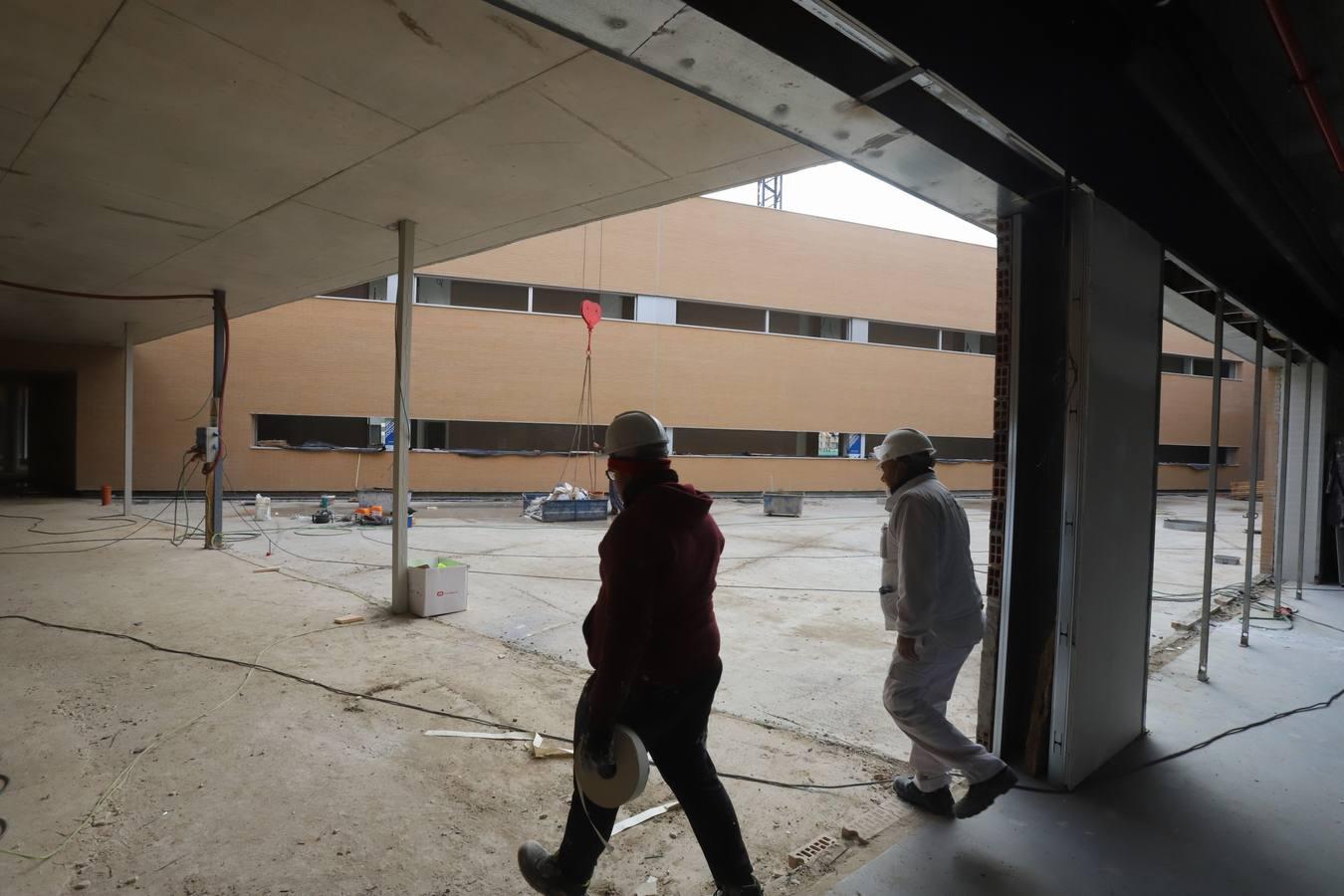 Las obras del Colegio de Turruñuelos, en imágenes