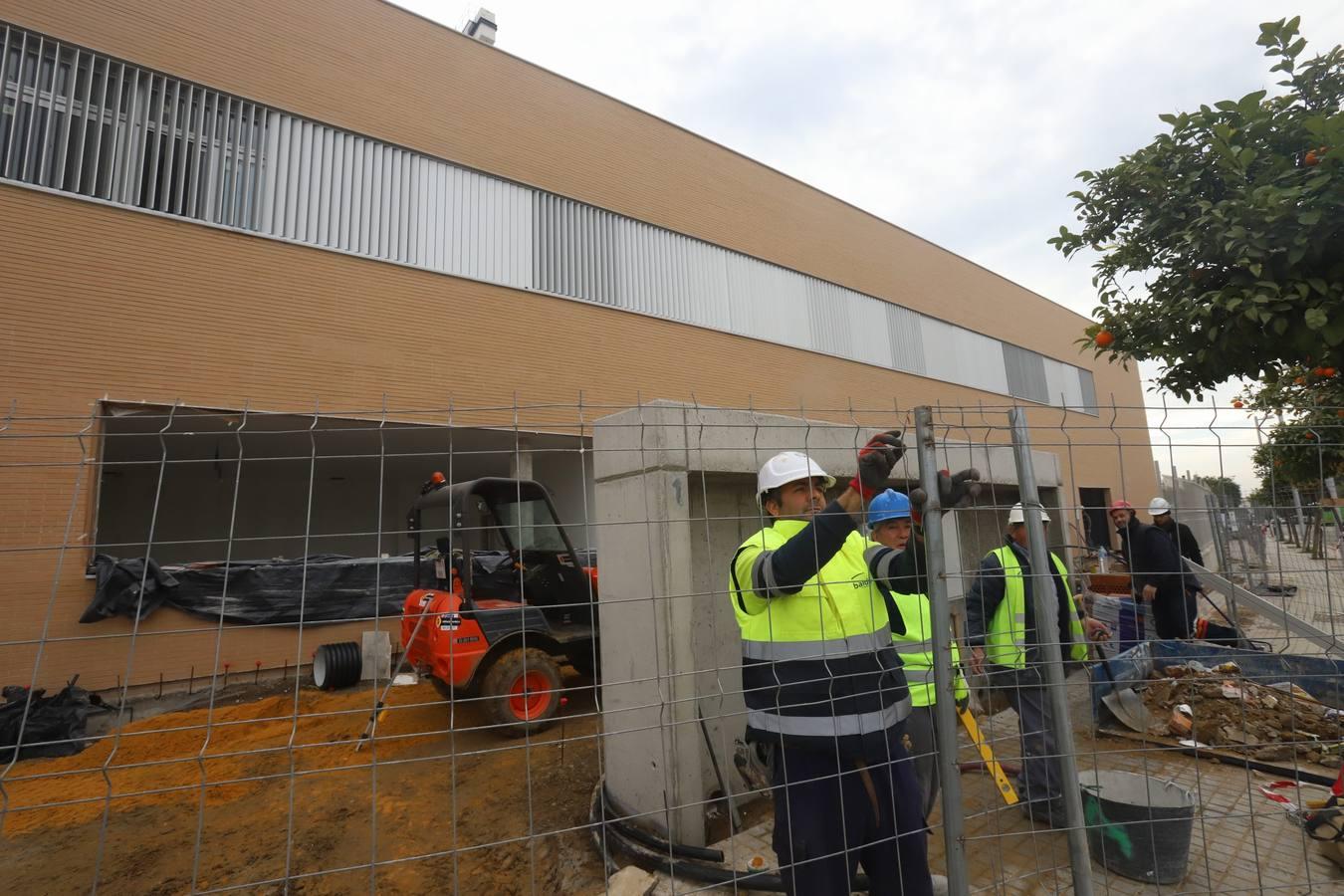 Las obras del Colegio de Turruñuelos, en imágenes