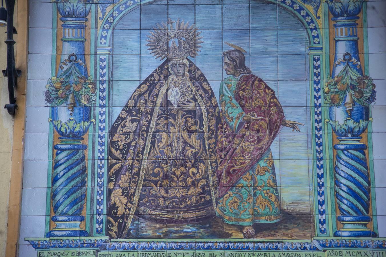 Azulejo de la Virgen de la Amargura