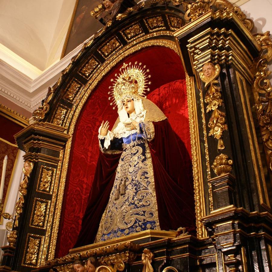 El remozado retablo del Baratillo