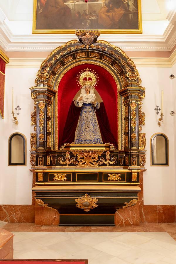 El remozado retablo del Baratillo