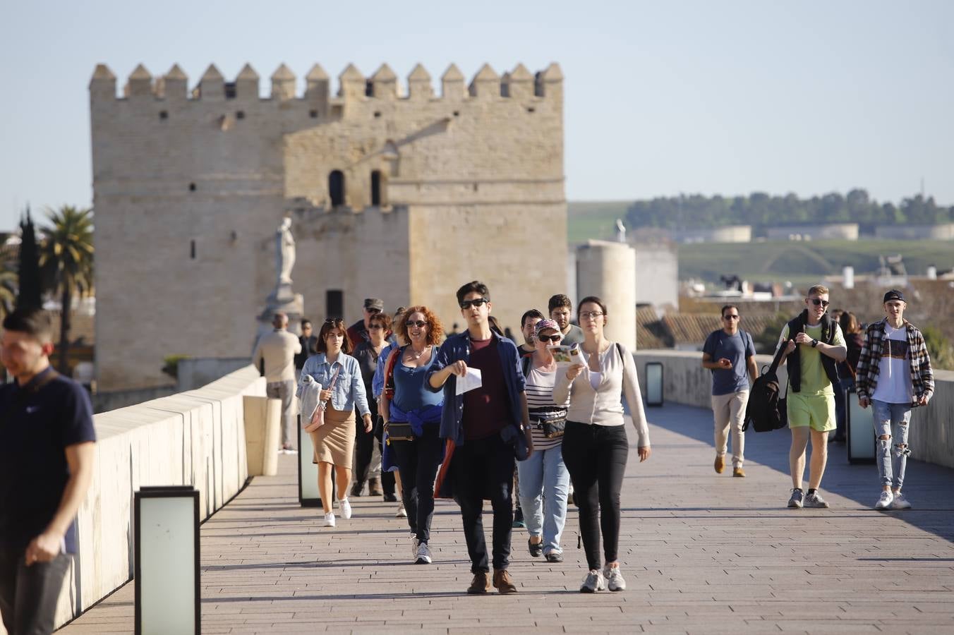 En imágenes, el calor primaveral en Córdoba en pleno febrero