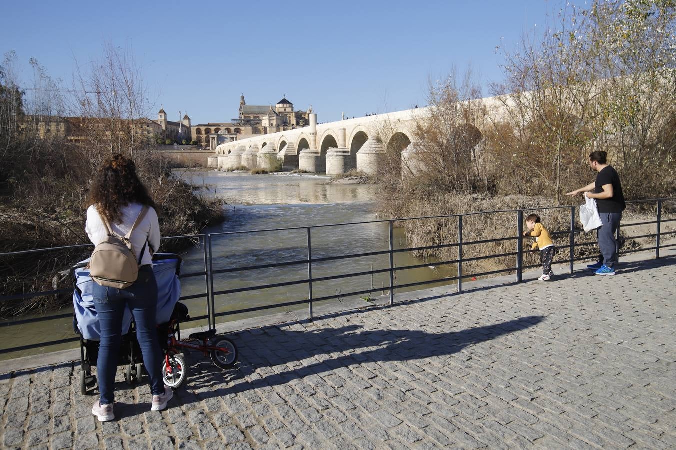 En imágenes, el calor primaveral en Córdoba en pleno febrero