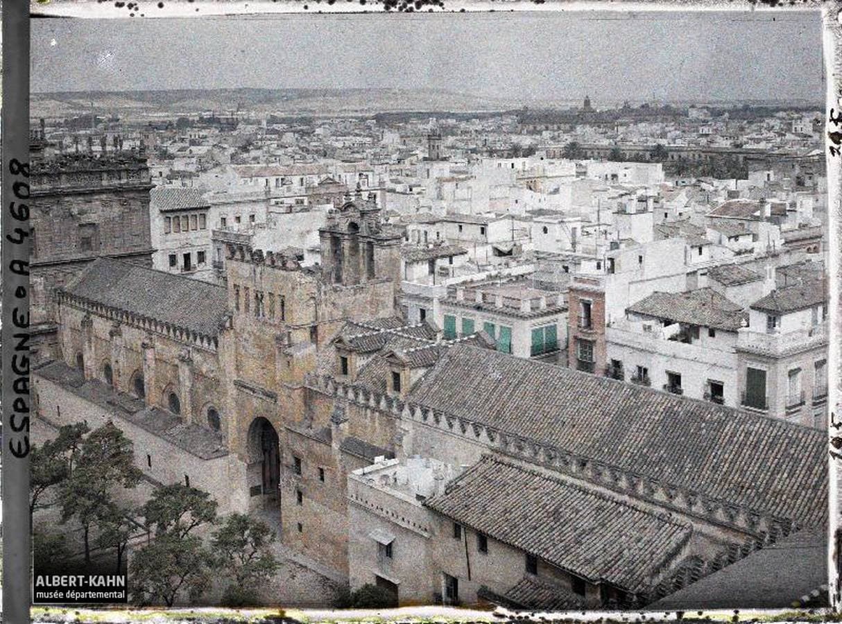 En imágenes, las primeras fotografías de Sevilla a color