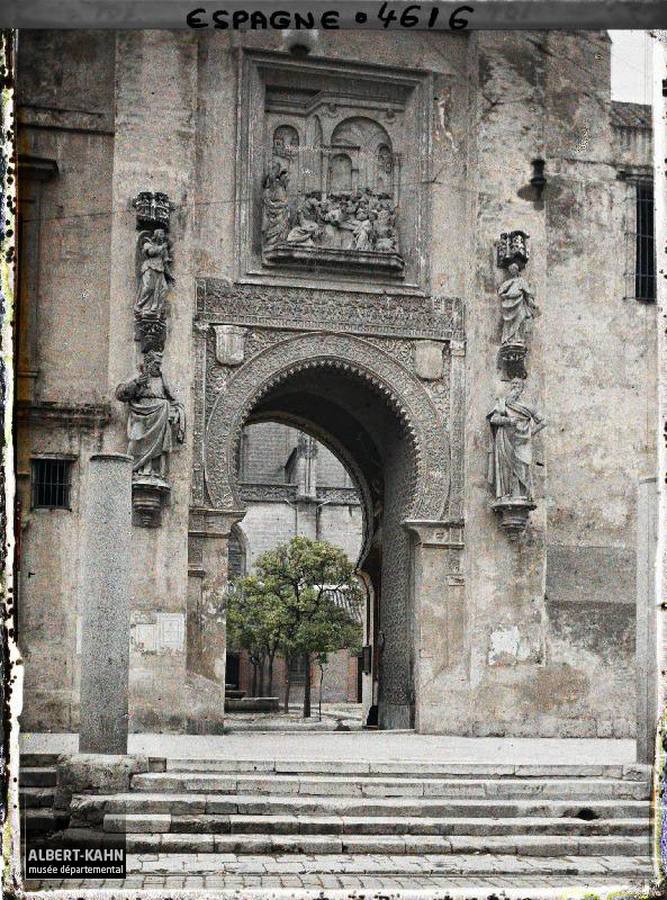 En imágenes, las primeras fotografías de Sevilla a color