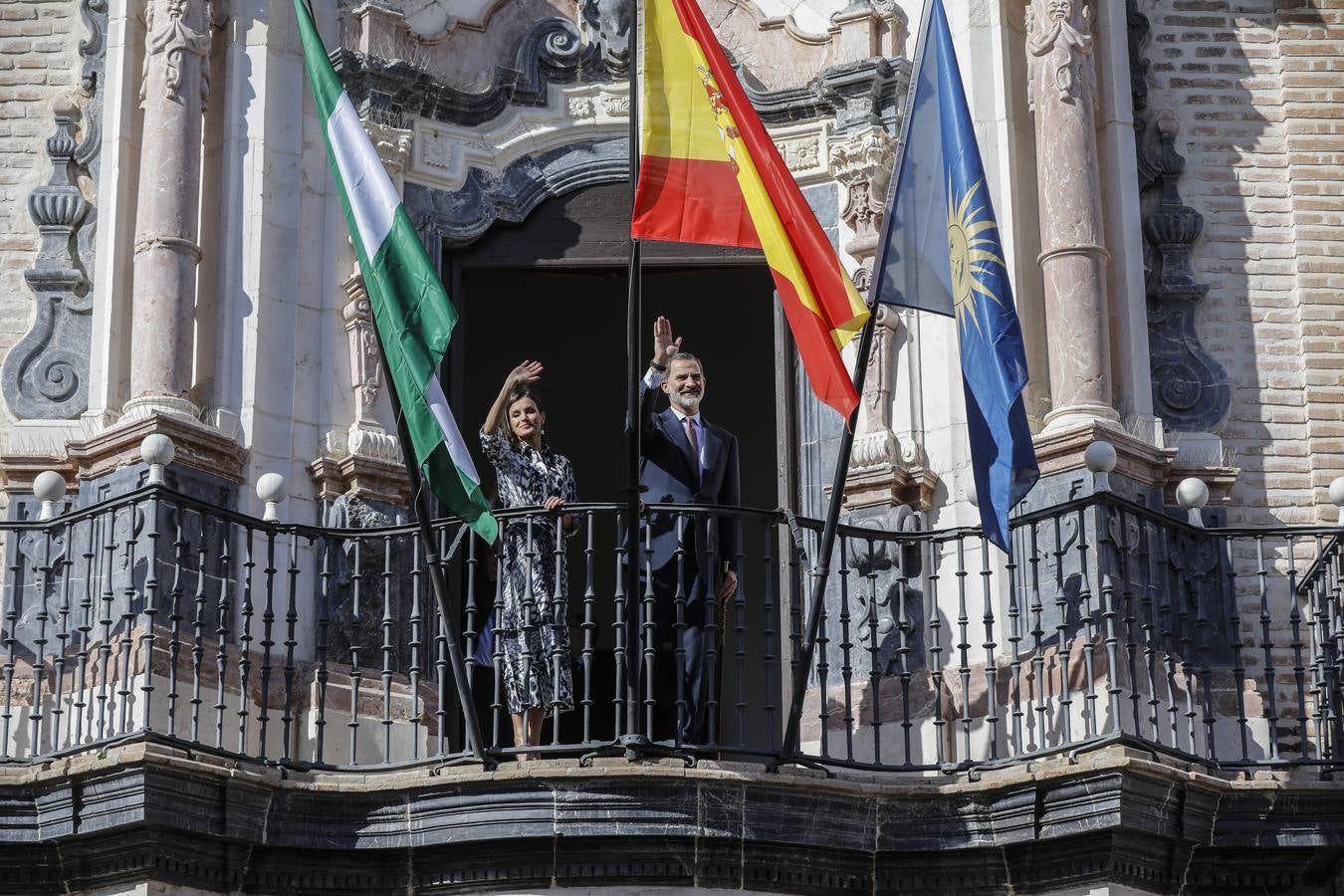 Los Reyes visitan hoy a la Virgen del Rocío, el Parque Nacional de Doñana y Sanlúcar de Barrameda