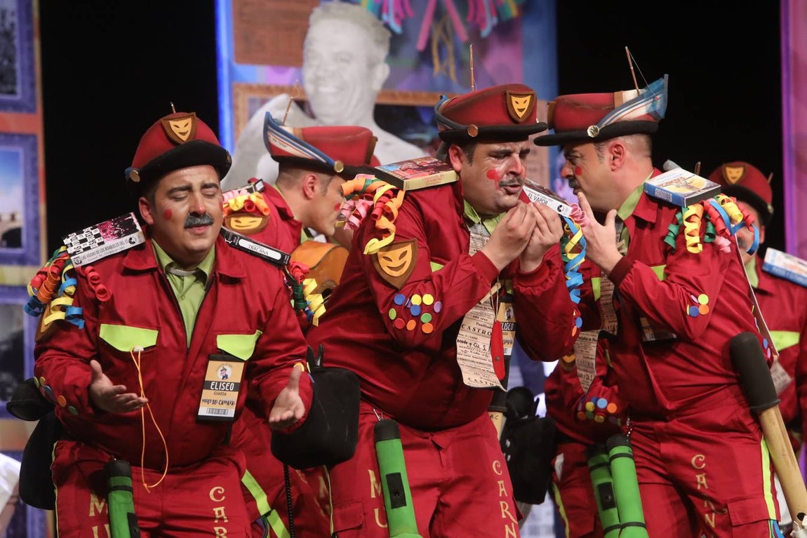 FOTOS: Chirigota Noche en el museo en el COAC 2020