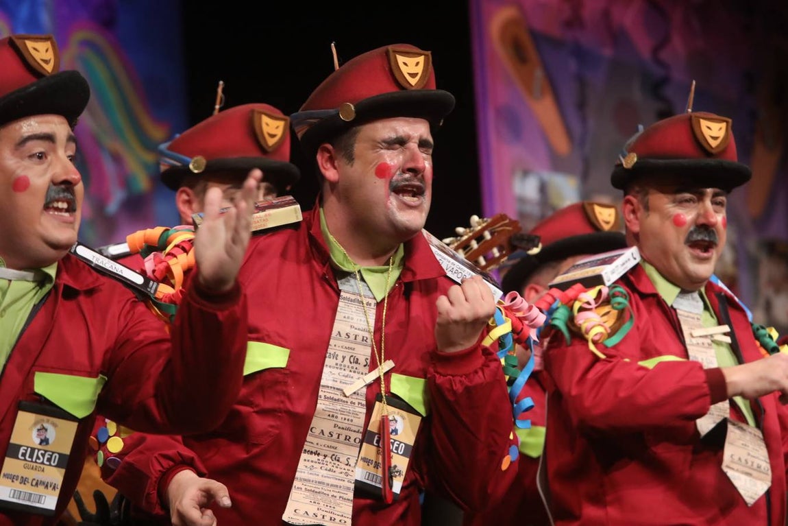 FOTOS: Chirigota Noche en el museo en el COAC 2020