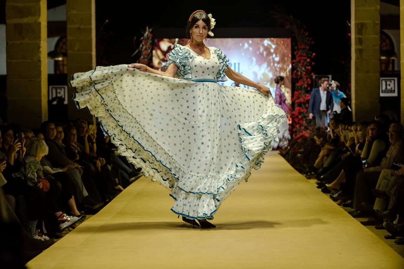 FOTOS: Lourdes Montes y Rocío Terry presentan Miabril en la Pasarela Flamenca de Jerez 2020