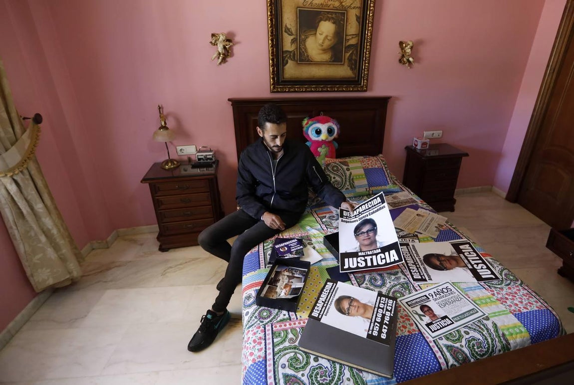 La entrevista al hijo de la desaparecida Ángeles Zurera, en imágenes