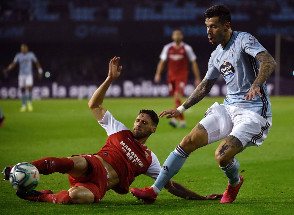 En imágenes, la derrota del Sevilla FC en Balaídos