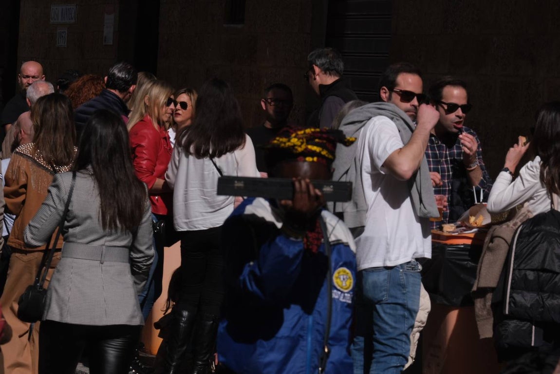 Gran ambiente en La Viña ante la celebración de la Erizada