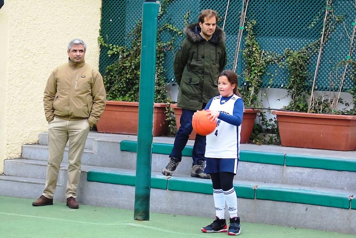 Las mejores imágenes del partido de baloncesto