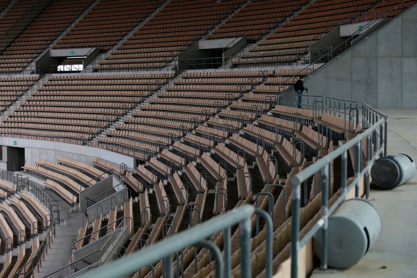 Así es el estado actual del Estadio de la Cartuja de Sevilla