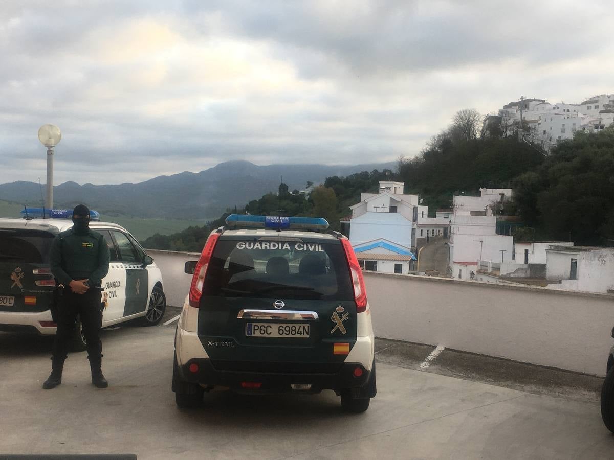 Operación de la Guardia Civil en Alcalá de los Gazules